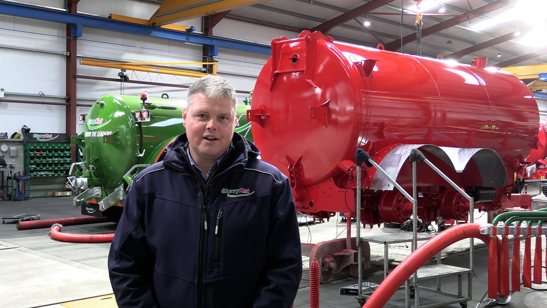 SlurryKat sjefen hilser til norske kunder