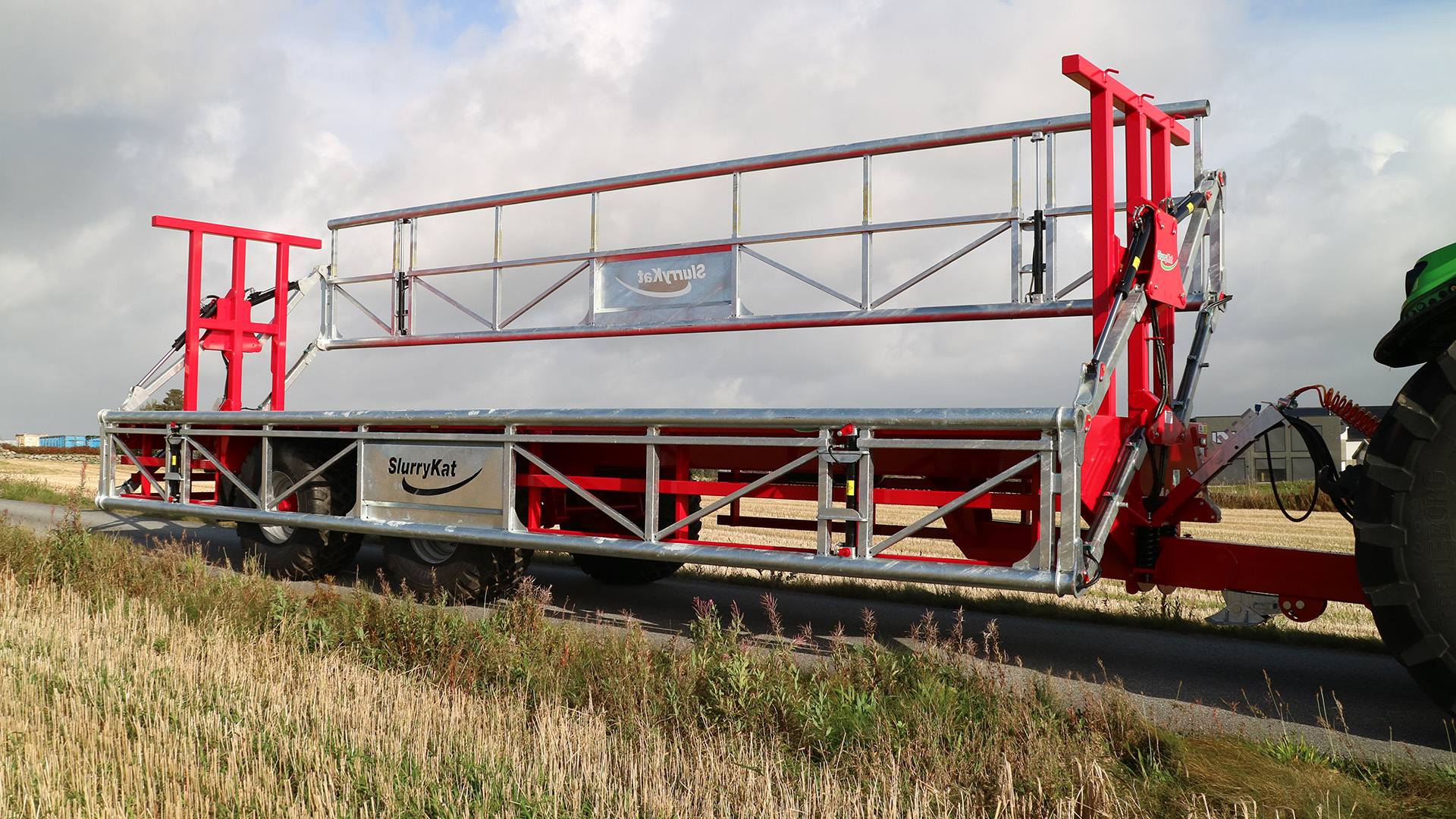 Agrovisjon-pris til Traktor & Landbruks spesialbygde ballevogn